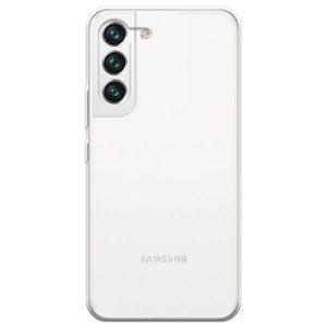 Husa Transparenta compatibila cu Samsung Galaxy S22 Plus, Slim fit, Anti-alunecare, Design minimalist, 1 mm