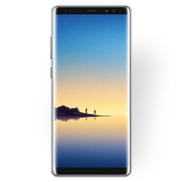 Husa Transparenta compatibila cu Samsung Galaxy Note 9, Slim fit, Anti-alunecare, Design minimalist, 1 mm5