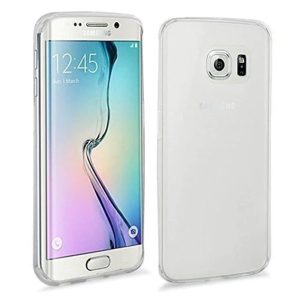 Husa Transparenta compatibila cu Samsung Galaxy S7 Edge, Slim fit, Anti-alunecare, Design minimalist, 1 mm3