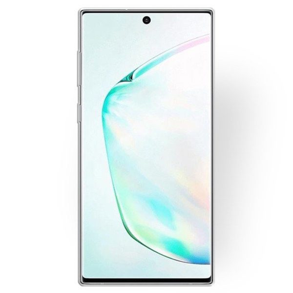 Husa Transparenta compatibila cu Samsung Galaxy Note 10, Slim fit, Anti-alunecare, Design minimalist, 1 mm2