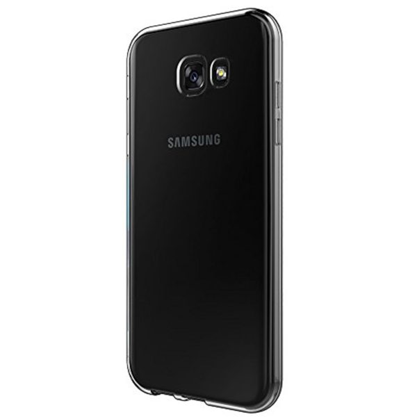 Husa Transparenta compatibila cu Samsung Galaxy A5 2017, Slim fit, Anti-alunecare, Design minimalist, 1 mm