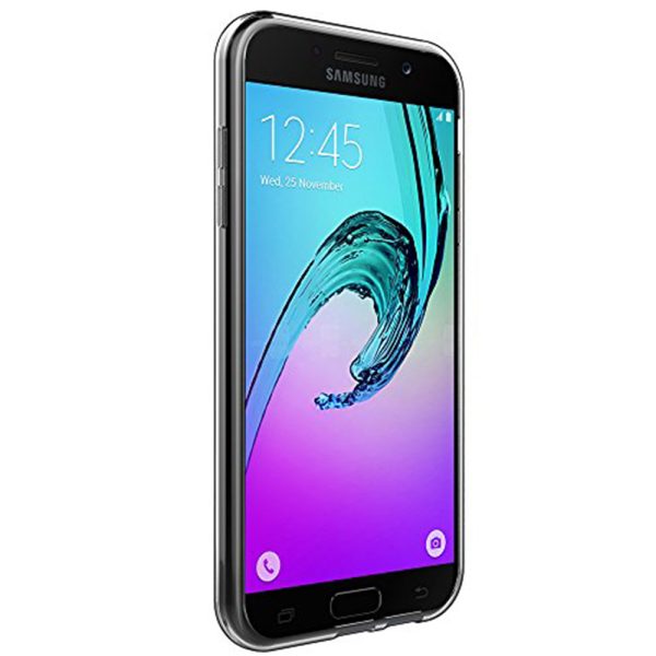 Husa Transparenta compatibila cu Samsung Galaxy A5 2017, Slim fit, Anti-alunecare, Design minimalist, 1 mm