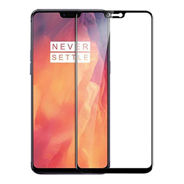 Folie sticla ProElite Protection compatibila cu OnePlus 6, Ultra Rezistenta, Full Cover, Full Glue, Calitate Premium, Margini negre