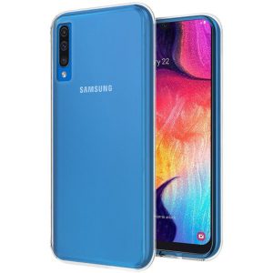 Husa Transparenta compatibila cu Samsung Galaxy A50 / A30s, Slim fit, Anti-alunecare, Design minimalist, 1 mm