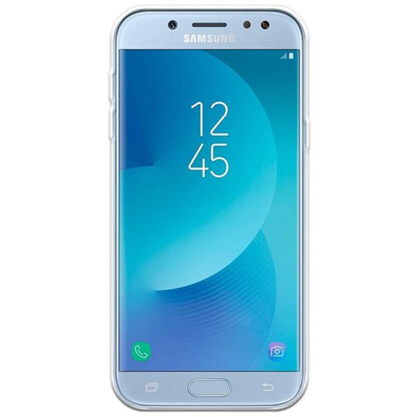 Husa Transparenta compatibila cu Samsung Galaxy J5 2017, Slim fit, Anti-alunecare, Design minimalist, 1 mm2