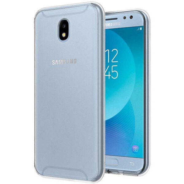 Husa Transparenta compatibila cu Samsung Galaxy J5 2017, Slim fit, Anti-alunecare, Design minimalist, 1 mm3