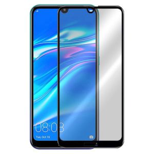 Folie sticla ProElite Protection compatibila cu Huawei Y7 (2019), Ultra Rezistenta, Full Cover, Full Glue, Calitate Premium, Margini negre