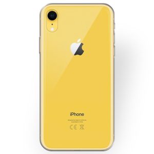 Husa Transparenta compatibila cu iPhone XR, Slim fit, Anti-alunecare, Design minimalist, 1 mm