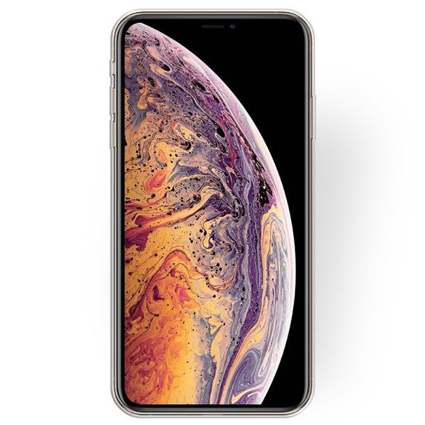 Husa Transparenta compatibila cu iPhone XS Max, Slim fit, Anti-alunecare, Design minimalist, 1 mm2