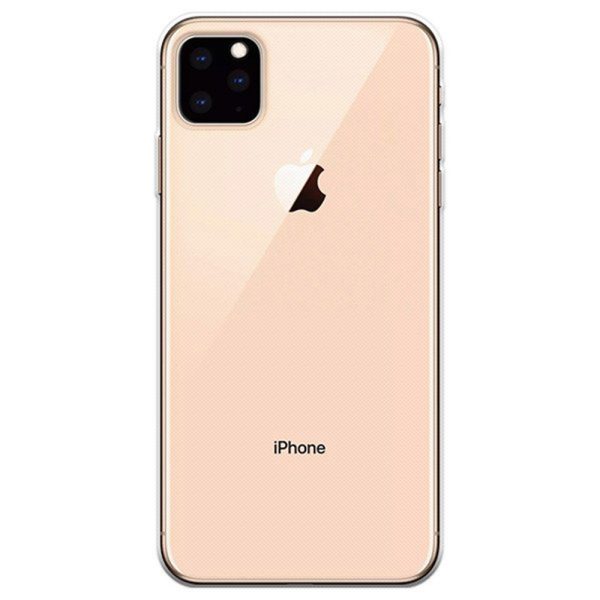 Husa Transparenta compatibila cu iPhone 11 Pro, Slim fit, Anti-alunecare, Design minimalist, 1 mm