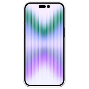 Husa Transparenta compatibila cu iPhone 14 Pro, Slim fit, Anti-alunecare, Design minimalist, 1 mm2