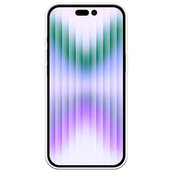 Husa Transparenta compatibila cu iPhone 14 Pro, Slim fit, Anti-alunecare, Design minimalist, 1 mm2