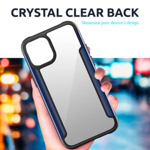 Husa Glazen Shockproof compatibila cu iPhone 13 Pro Max, Air Cushioning, Protectie rafinata, Design dublu stratificat, Albastru2