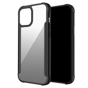 Husa Glazen Shockproof compatibila cu iPhone 13 Pro Max, Air Cushioning, Protectie rafinata, Design dublu stratificat, Negru