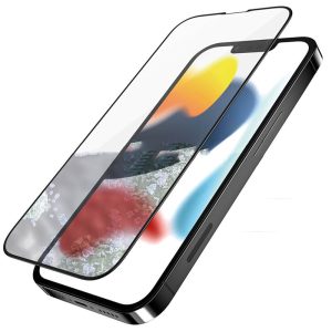 Folie compatibila cu iPhone 13 Pro Max, Comando Fonix, Adeziv pe intreaga suprafata, Acoperire completa, Instalare usoara, Negru - 5