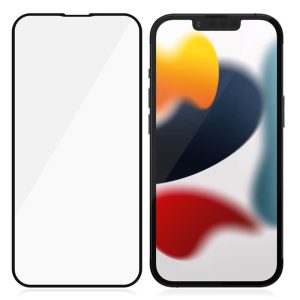 Folie compatibila cu iPhone 13 Pro Max, Comando Fonix, Adeziv pe intreaga suprafata, Acoperire completa, Instalare usoara, Negru - 6