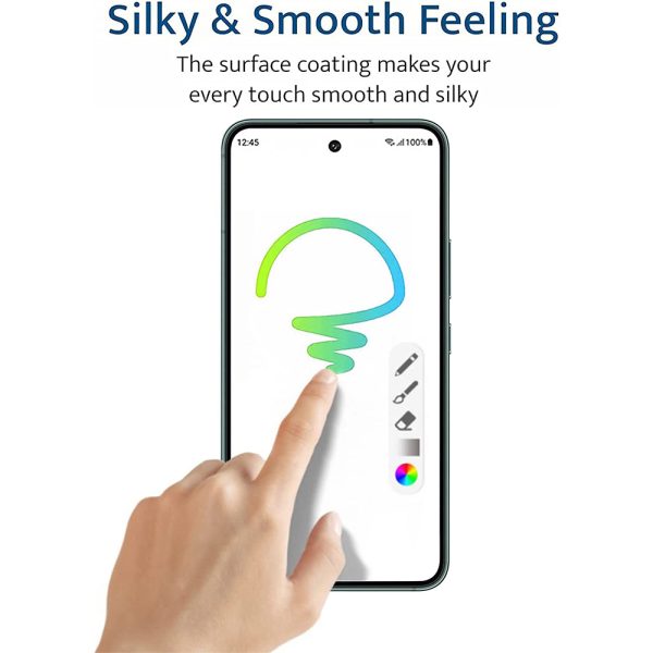 Folie Privacy Impact Flex compatibila cu Oukitel WP17, Polimer siliconic de 300 microni, Instalare fara lichid in 4 pasi, NanoLiq Technology, Compatibila cu senzorul de amprenta, Compatibila cu orice husa - 6