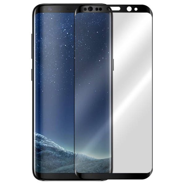 Folie sticla ProElite Protection compatibila cu Samsung Galaxy S8, Ultra Rezistenta, Full Cover, Full Glue, Calitate Premium, Margini negre