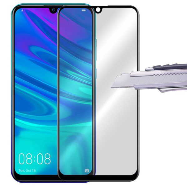 Folie sticla ProElite Protection compatibila cu Huawei P Smart (2019), Ultra Rezistenta, Full Cover, Full Glue, Calitate Premium, Margini negre - 2