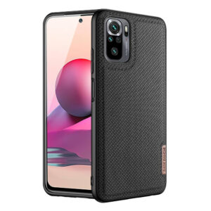 Husa Suave Fino compatibila cu Xiaomi Redmi Note 10 Pro, Eleganta, Rafinata, Materiale selecte unice, 4 straturi de protectie, Negru