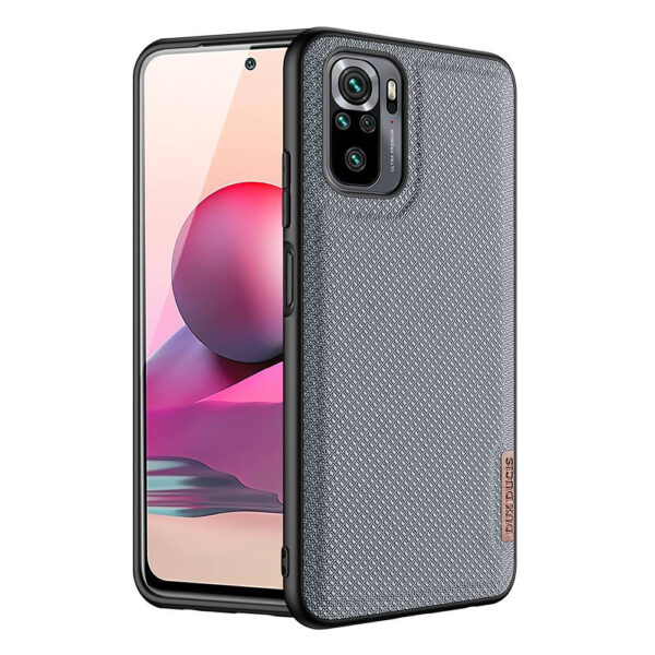 Husa Suave Fino compatibila cu Xiaomi Redmi Note 10 Pro, Eleganta, Rafinata, Materiale selecte unice, 4 straturi de protectie, Albastru cristal