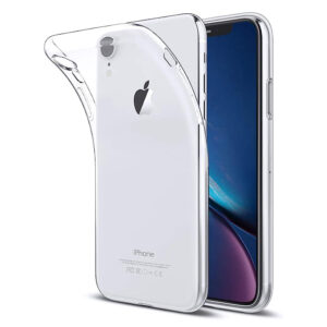 Husa Anti-Yellow compatibila cu iPhone XR, Slim fit, Anti-alunecare, Clean Grip, 2 mm, Transparenta