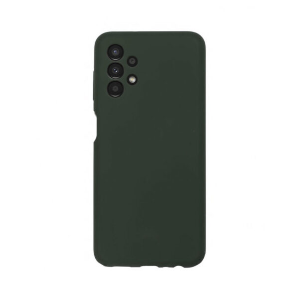 Husa de silicon cu microfibra Stylish Neat compatibila cu Samsung Galaxy A23 4G / A23 5G, acoperire completa, protectie camere, slim, Verde inchis