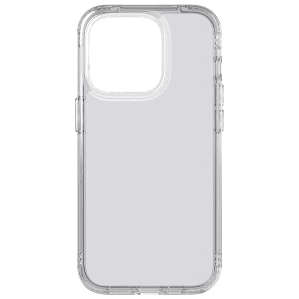 Husa Anti-Yellowing compatibila cu Apple iPhone 14 Pro, Fonix Hard, Spate dur, Margini rezistente, Colturi Antisoc, Robusta, PC si TPU, Transparent