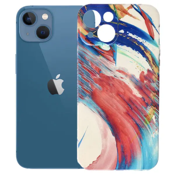 Husa compatibila cu Apple iPhone 13, FONIX Watercolour Painting Cover, Design colorat, Protectie camere, Pictat