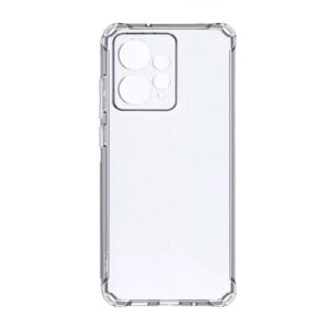 Husa Reinforced Quad-Edge compatibila cu Xiaomi Redmi Note 12 4G, Colturi antisoc Patrate, Protectie camere, Silicon, Transparenta