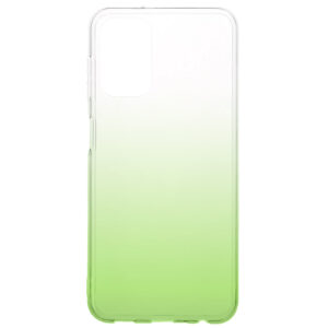 Husa compatibila cu Samsung Galaxy A13 4G, Gradient ColorTouch, Design slim, Semi-transparenta, Culoare in degradeu, Verde