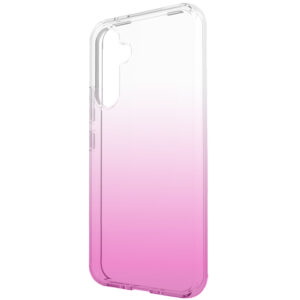 Husa compatibila cu Samsung Galaxy A13 5G, Gradient ColorTouch, Design slim, Semi-transparenta, Culoare in degradeu, Roz