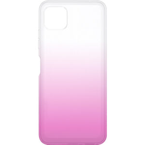 Husa compatibila cu Samsung Galaxy A22 5G, Gradient ColorTouch, Design slim, Semi-transparenta, Culoare in degradeu, Roz