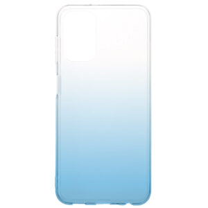 Husa compatibila cu Samsung Galaxy A23 5G, Gradient ColorTouch, Design slim, Semi-transparenta, Culoare in degradeu, Albastru