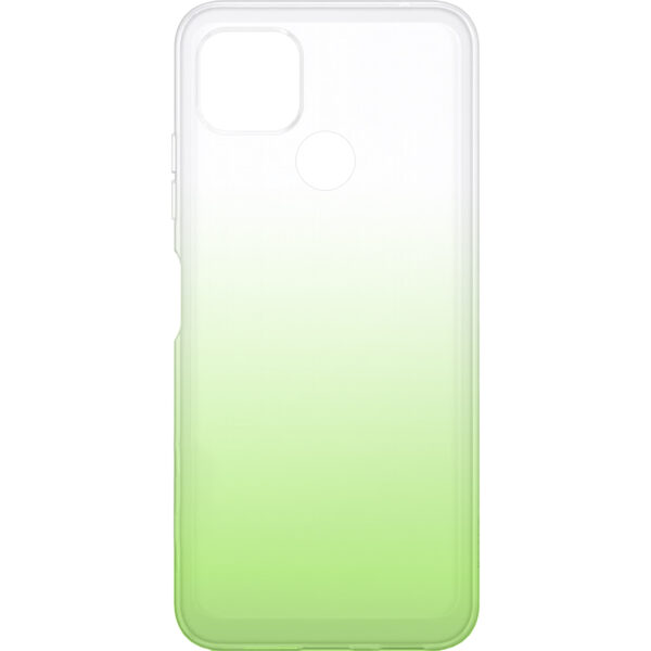 Husa compatibila cu Xiaomi Redmi 10C, Gradient ColorTouch, Design slim, Semi-transparenta, Culoare in degradeu, Verde