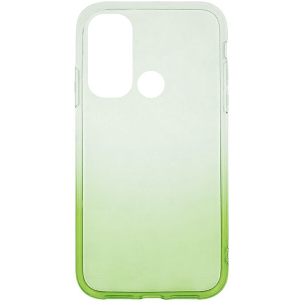 Husa compatibila cu Xiaomi Redmi 12C, Gradient ColorTouch, Design slim, Semi-transparenta, Culoare in degradeu, Verde