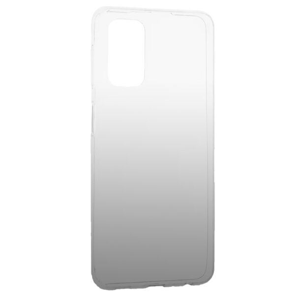 Husa compatibila cu Xiaomi Redmi Note 11 4G / Note 11s, Gradient ColorTouch, Design slim, Semi-transparenta, Culoare in degradeu, Gri