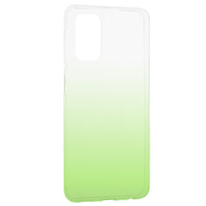 Husa compatibila cu Xiaomi Redmi Note 11 4G / Note 11s, Gradient ColorTouch, Design slim, Semi-transparenta, Culoare in degradeu, Verde