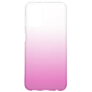 Husa compatibila cu Xiaomi Redmi Note 12 5G / Poco X5 5G, Gradient ColorTouch, Design slim, Semi-transparenta, Culoare in degradeu, Roz