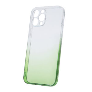 Husa compatibila cu Apple iPhone 11 Pro, Gradient ColorTouch, Design slim, Semi-transparenta, Culoare in degradeu, Verde