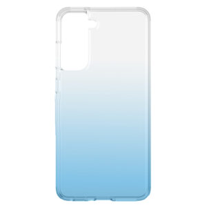 Husa compatibila cu Samsung Galaxy S21 FE, Gradient ColorTouch, Design slim, Semi-transparenta, Culoare in degradeu, Albastru