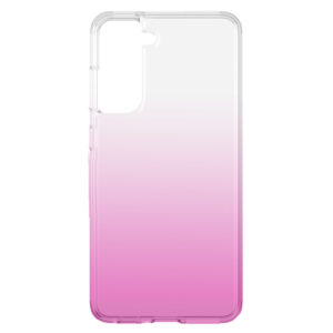 Husa compatibila cu Samsung Galaxy S21 FE, Gradient ColorTouch, Design slim, Semi-transparenta, Culoare in degradeu, Roz