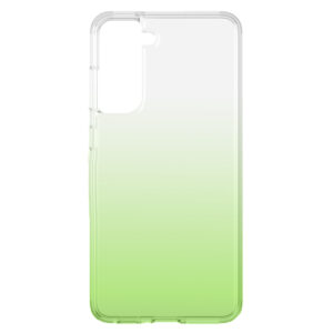 Husa compatibila cu Samsung Galaxy S21 FE, Gradient ColorTouch, Design slim, Semi-transparenta, Culoare in degradeu, Verde