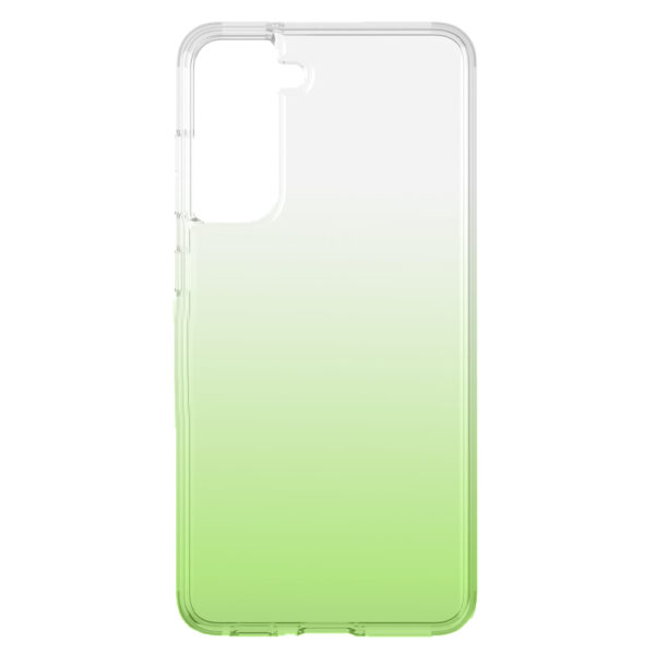 Husa compatibila cu Samsung Galaxy S21 FE, Gradient ColorTouch, Design slim, Semi-transparenta, Culoare in degradeu, Verde