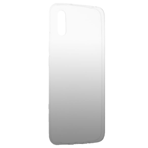 Husa compatibila cu Xiaomi Redmi 9A / 9AT / 9i, Gradient ColorTouch, Design slim, Semi-transparenta, Culoare in degradeu, Gri