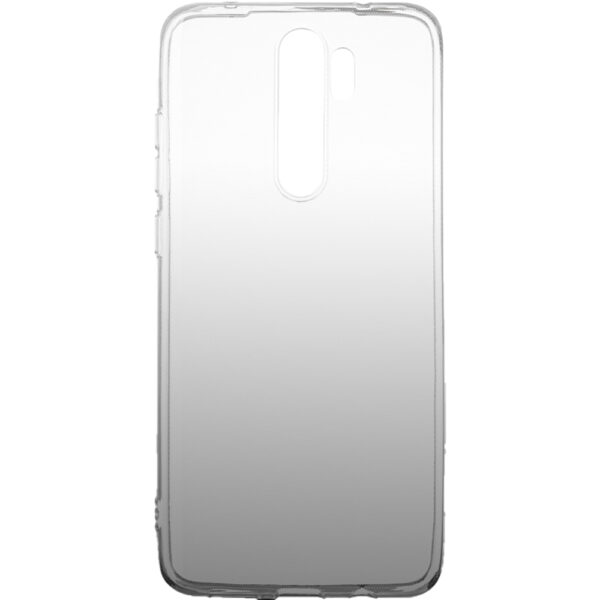 Husa compatibila cu Xiaomi Redmi Note 8 Pro, Gradient ColorTouch, Design slim, Semi-transparenta, Culoare in degradeu, Gri