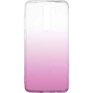 Husa compatibila cu Xiaomi Redmi Note 8 Pro, Gradient ColorTouch, Design slim, Semi-transparenta, Culoare in degradeu, Roz