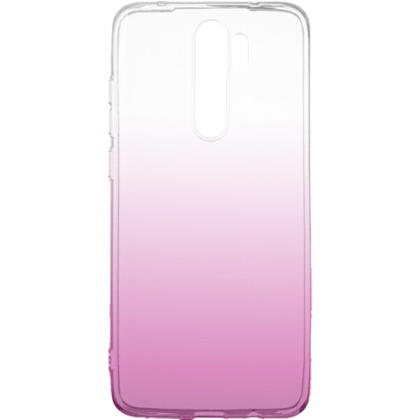 Husa compatibila cu Xiaomi Redmi Note 8 Pro, Gradient ColorTouch, Design slim, Semi-transparenta, Culoare in degradeu, Roz