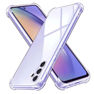 Husa de silicon pentru Samsung Galaxy A54, Slim Anti-Soc, TPU, Potrivire perfecta, Flexibil, Durabil, Colturi rezistente la impact, Transparenta completa