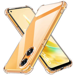 Husa de silicon pentru Oppo Reno8 T, Slim Anti-Soc, TPU, Potrivire perfecta, Flexibil, Durabil, Colturi rezistente la impact, Transparenta completa